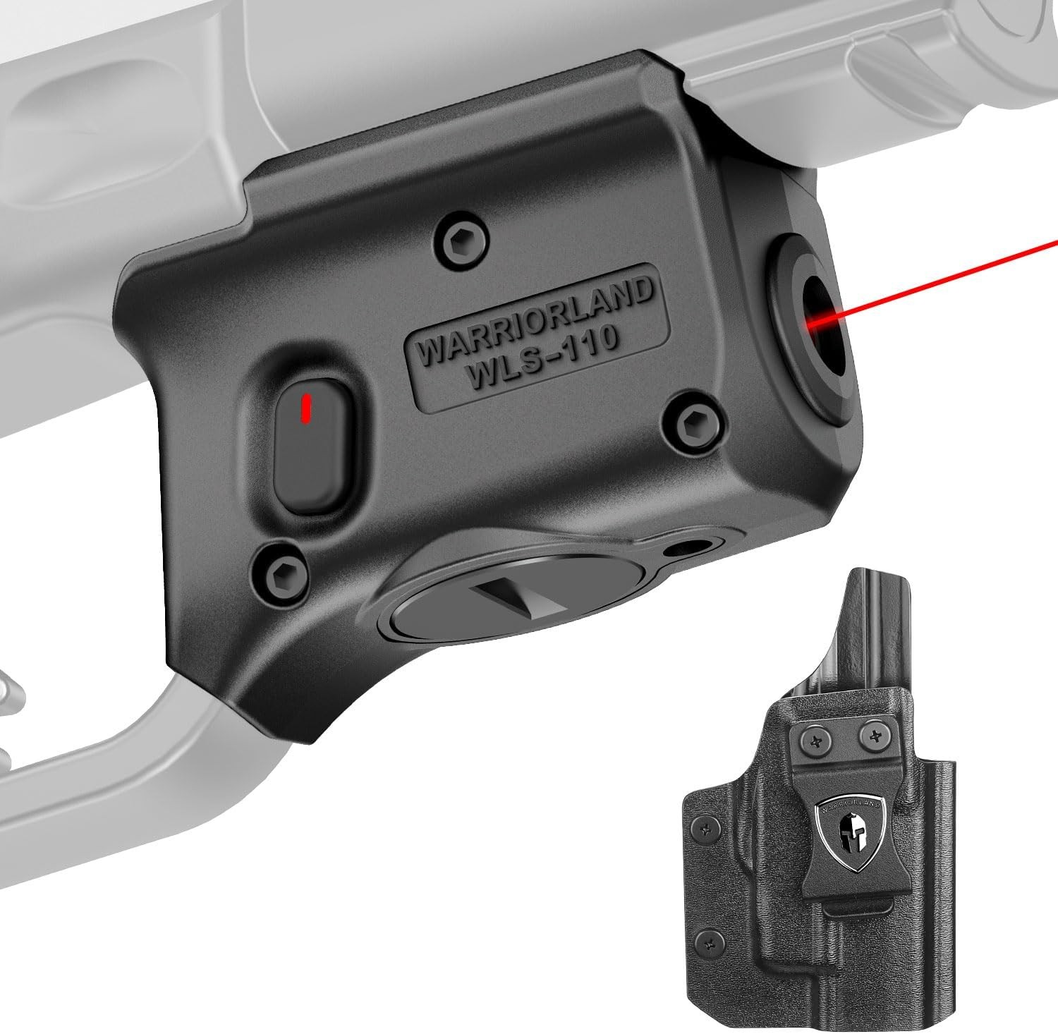 Kydex Holster for Gun with Red Laser Light Combo Fit for Hellcat Pro Pistol Only