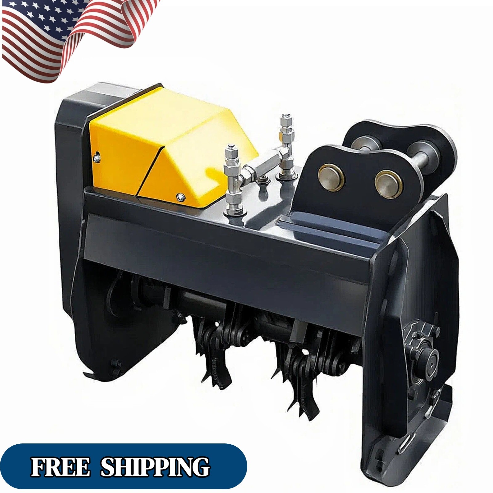 Mini Excavator Flail Mower 600mm Cutting Width for 0.8–3T Machines | Hydraulic B