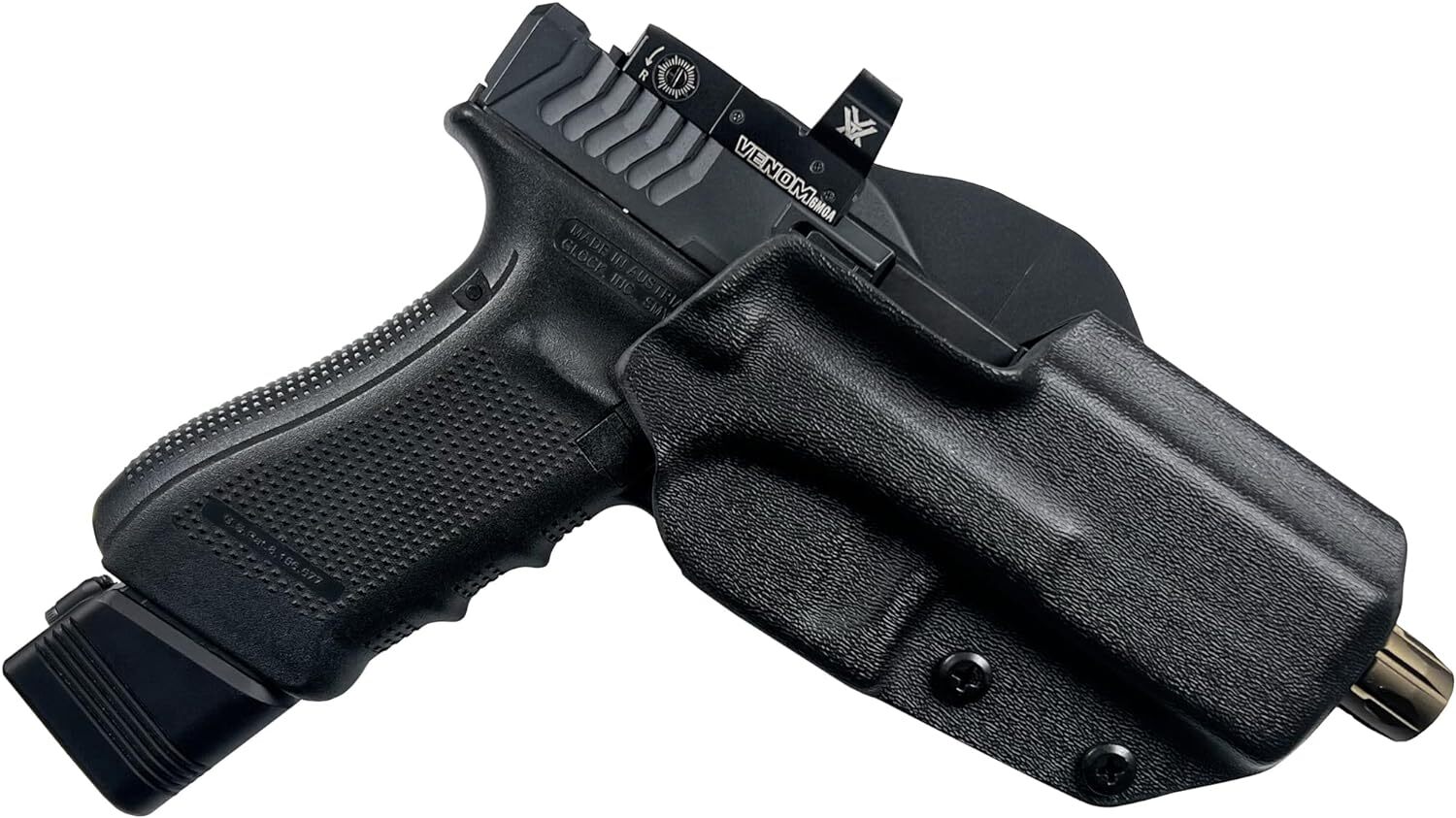 OWB Quick Detach Paddle Holster Fits 1911 3.5” (No Rail)