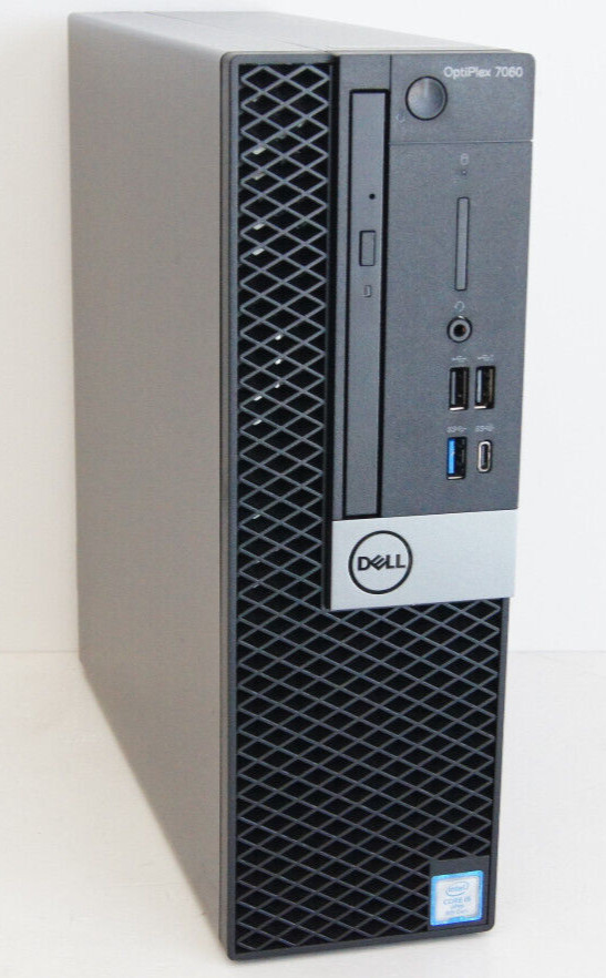 Dell Optiplex 7060 SFF i7-8700 3.20ghz 32GB Ram (New 500GB NVMe SSD) Win 11 Pro