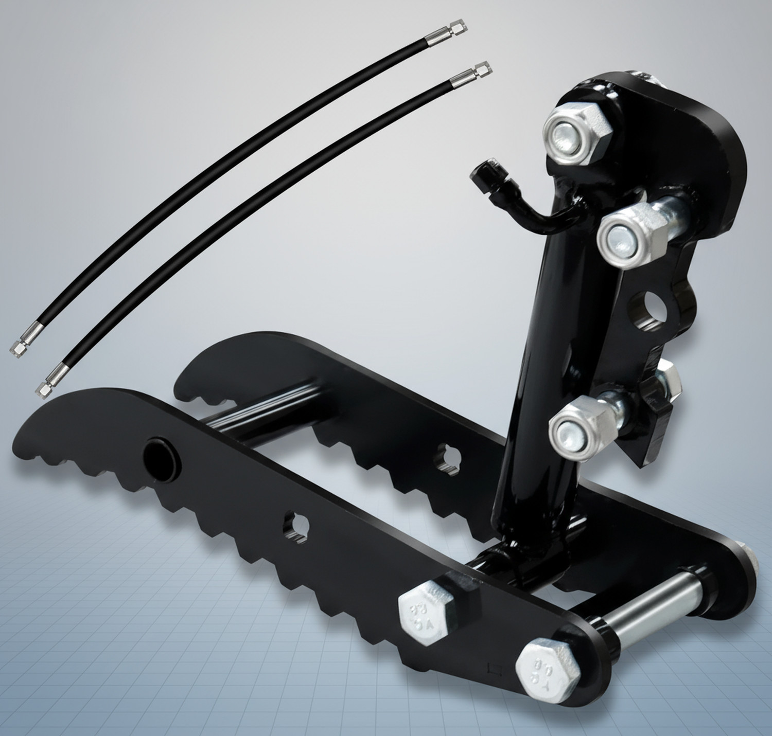 Hydraulic Thumb & Clamp Clip Attachment Kit for Mini Excavators & Small Diggers