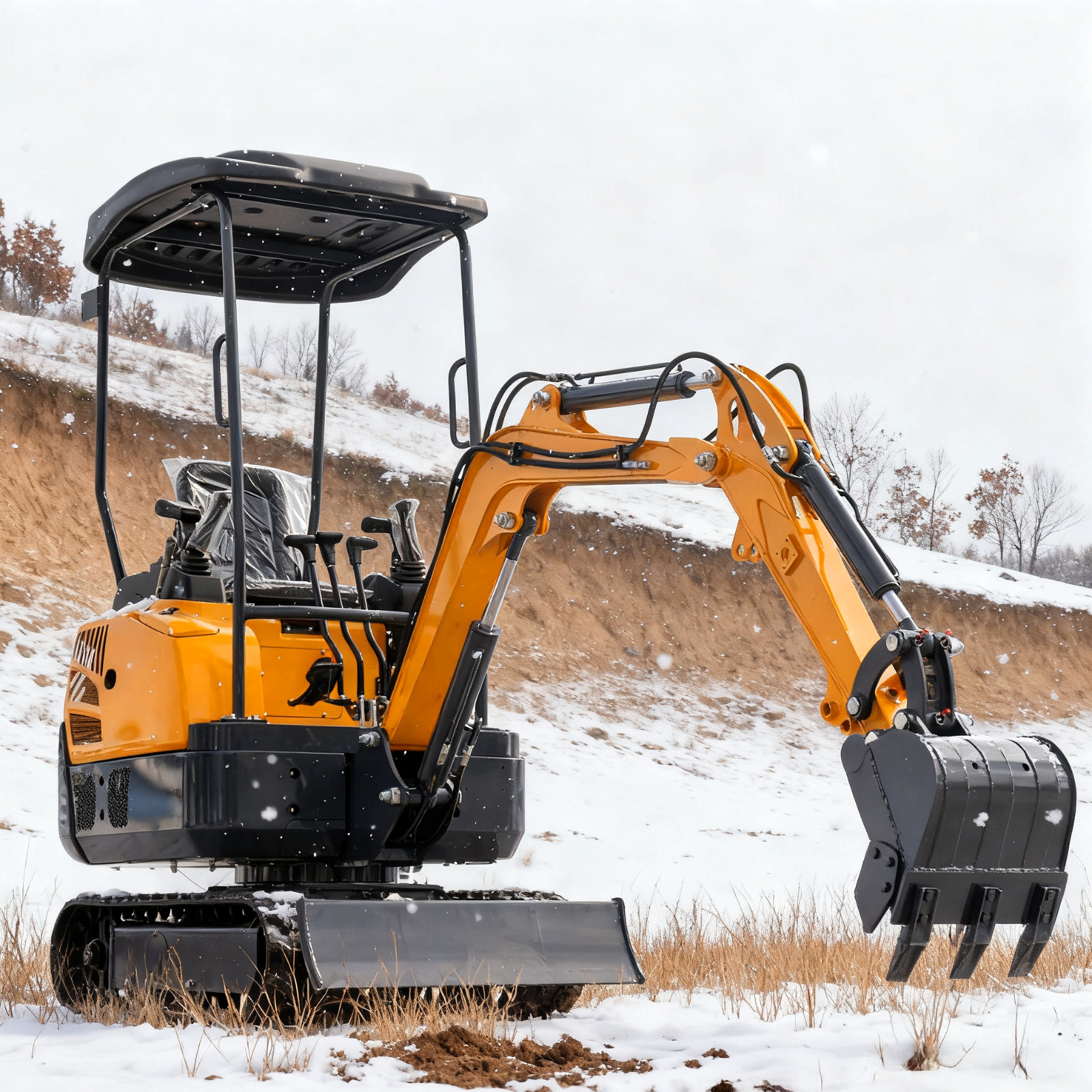 1.5Ton B&S Mini Hydraulic Excavator with 13.5HP Engine MINI Digger