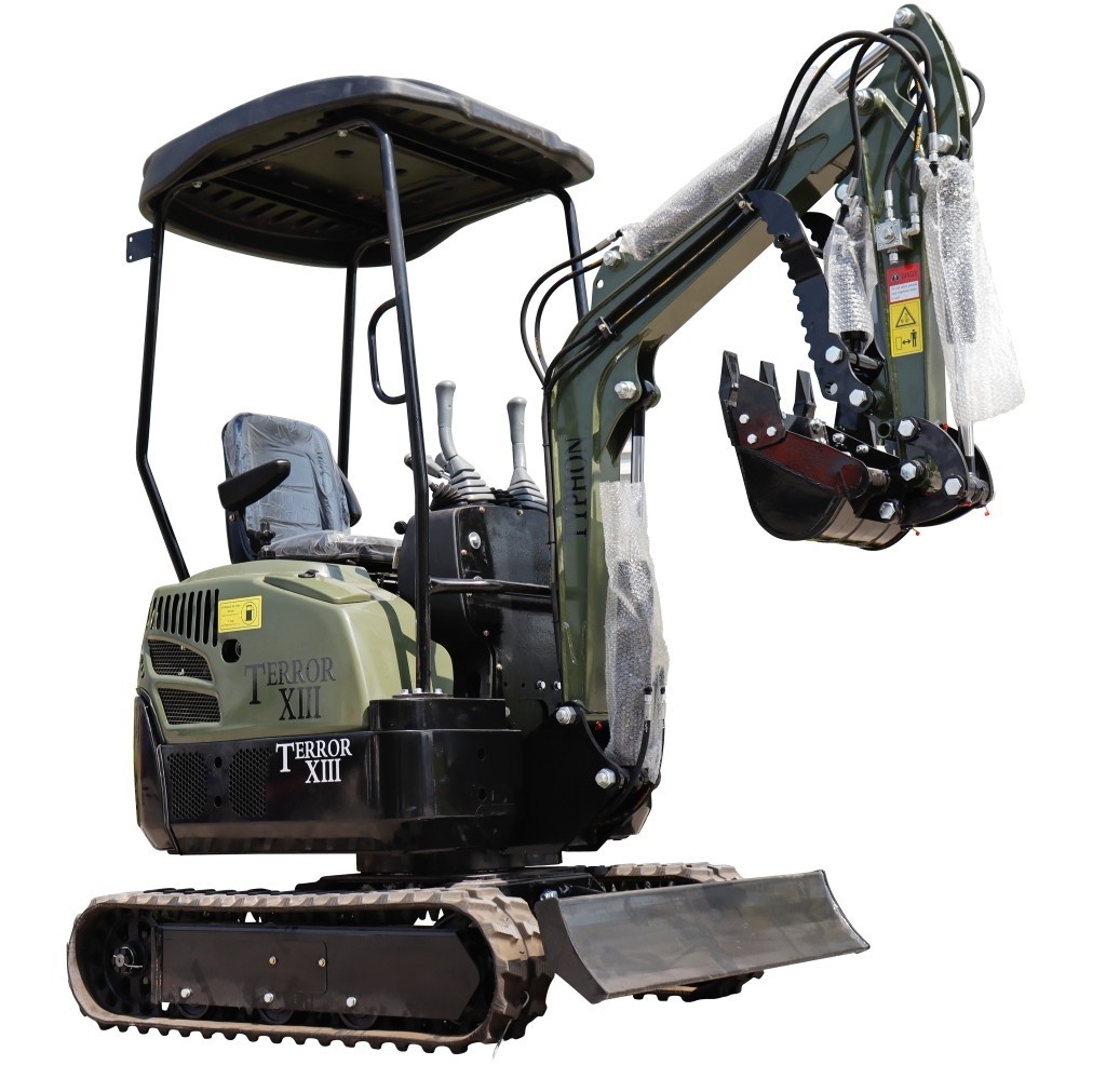 1.3 Ton New Mini Excavator, B&S 13.5hp Gas Engine USA Crawler Free Shipping NEW