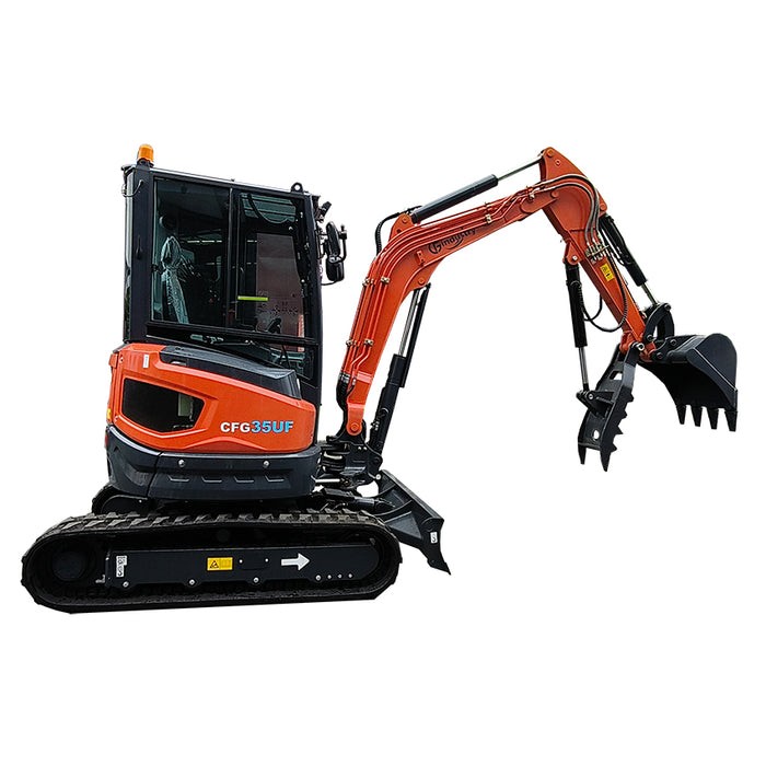 CFG 2.8 Ton Mini Excavator Crawler Digger Kubota 3-cylinder Diesel Engine EPA