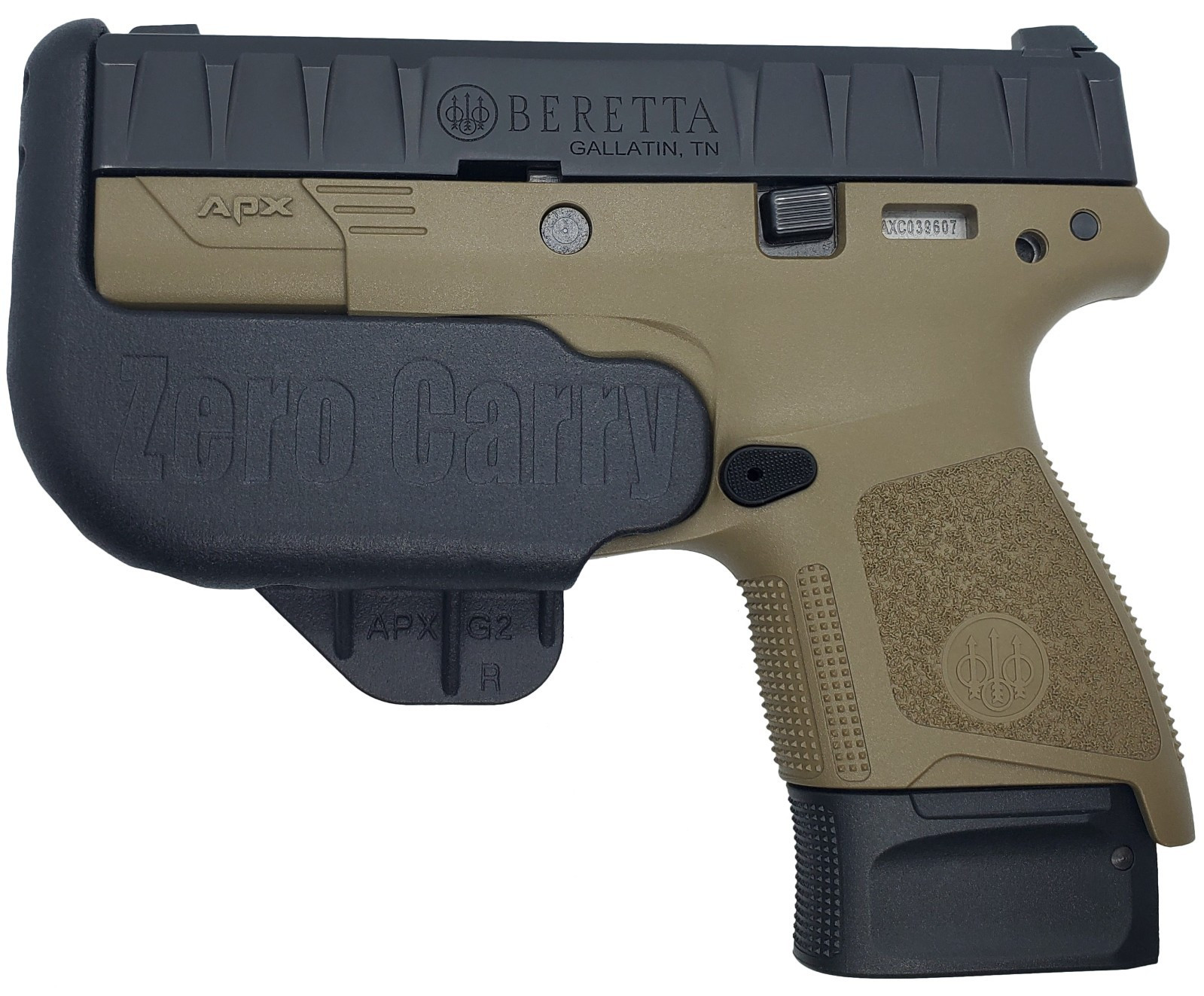 BERETTA APX CARRY A1 A0 Zero Carry Elite In Waistband Holster 4 concealed carry