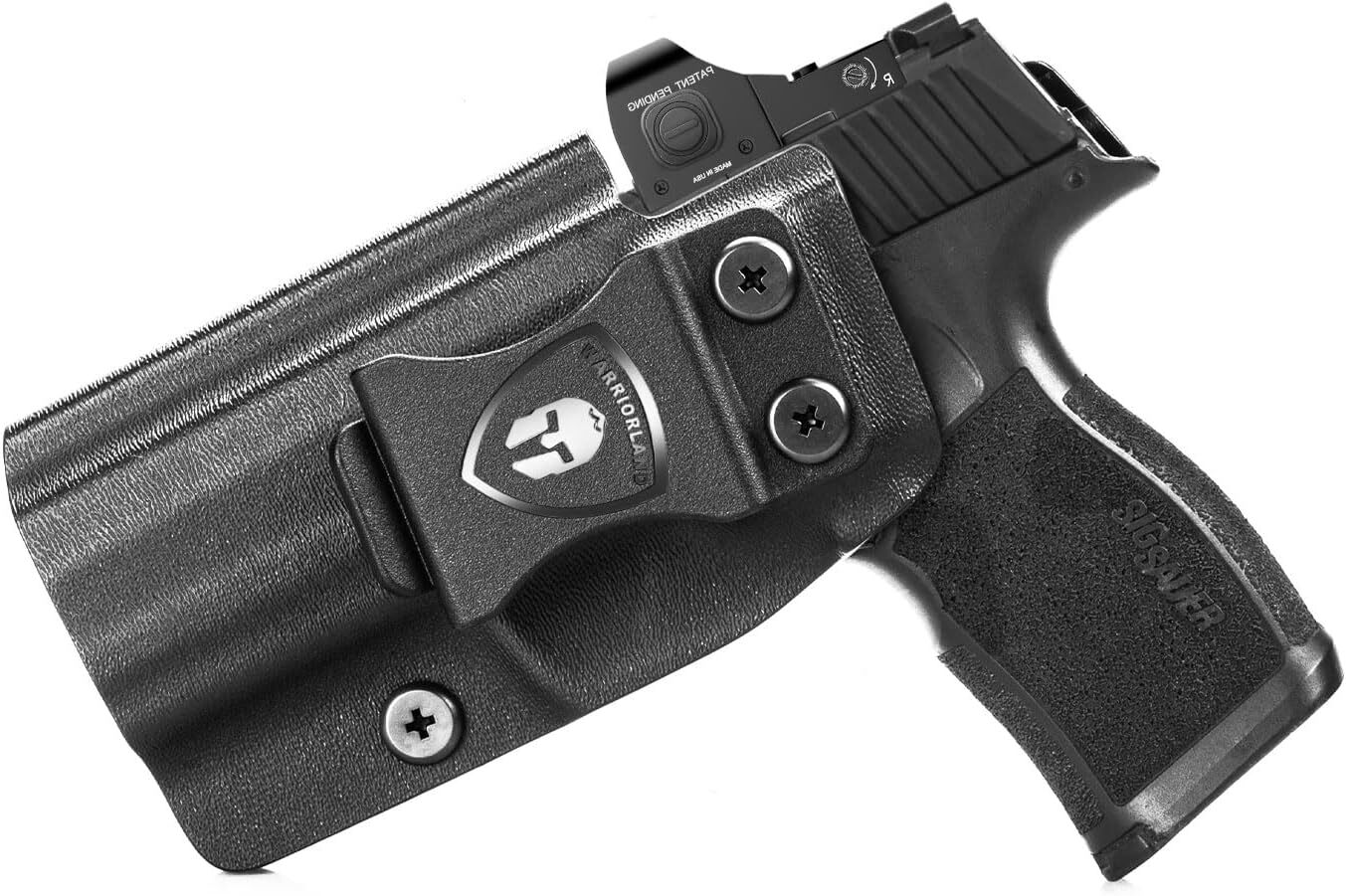 WARRIORLAND IWB Kydex Holster Optics Cut Fit:Sig Sauer P365 X Macro Left Hand