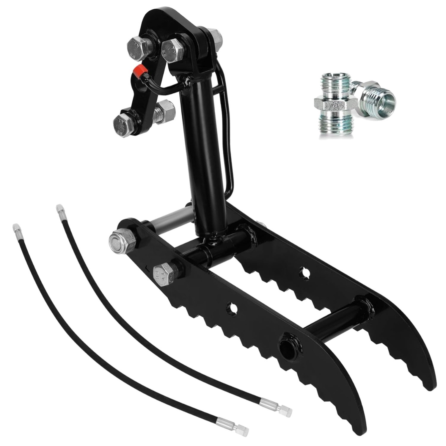 Mini Excavator Hydraulic Thumb 3-Hole L-Shaped Bracket 800kg-2500kg