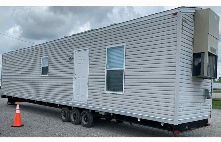 2018 1BR/1BA 8×48 FEMA Mobile Home Park Model or Office-Zone 3-A/C-All SE States