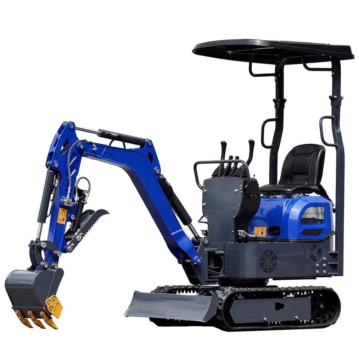 1 Ton Mini Excavator 13.5hp Gas Tracked Crawler B&S EPA Engine Free shipping