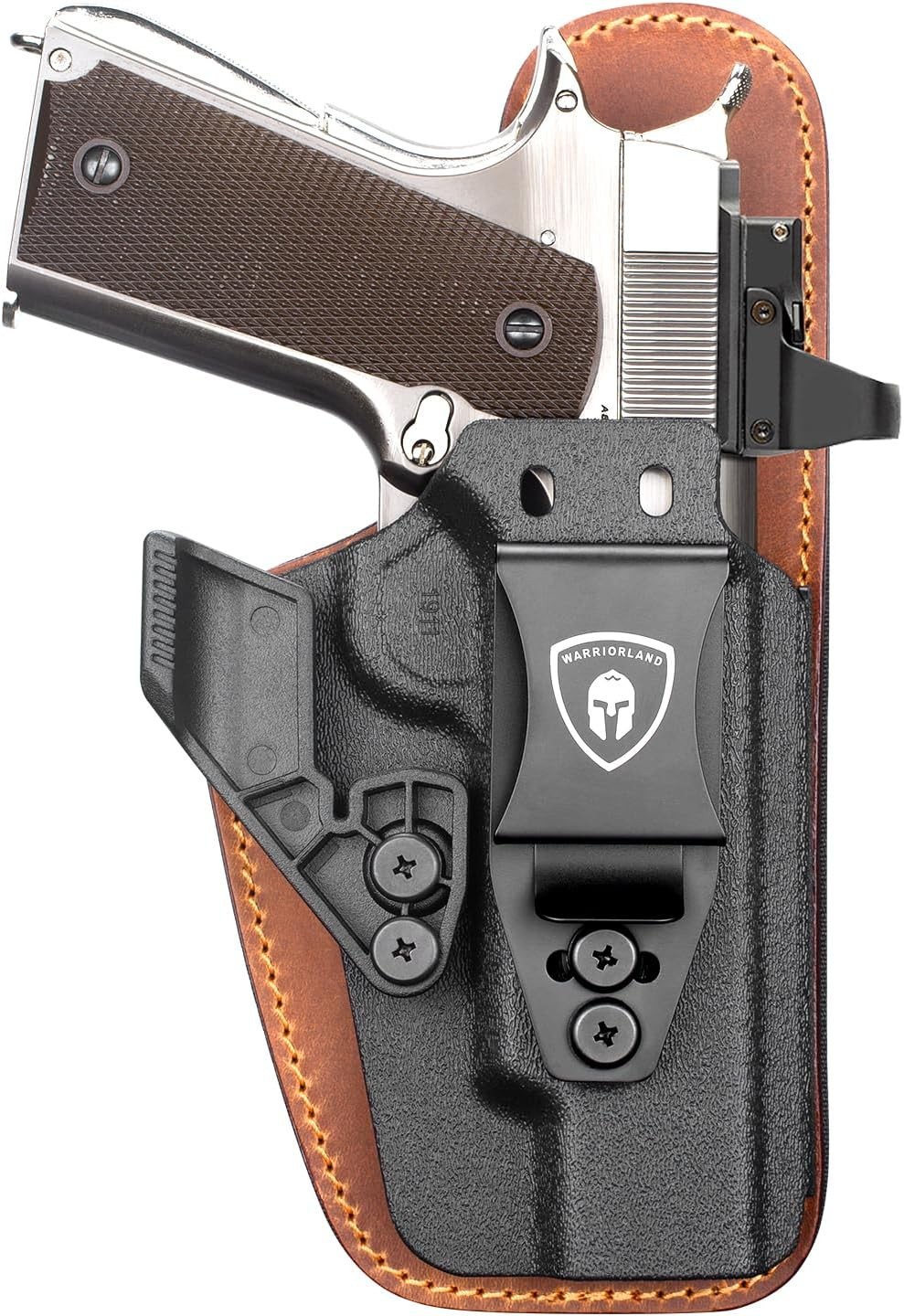 IWB Hydrid Holster, For 5″ 1911: Colt/Kimber/Tisas/S&W/Ruger/Sig/RIA etc. RH