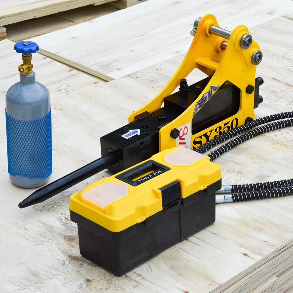 Hydraulic Breaker Hammer For 1-1.5Ton Mini Excavator Attachment USA Stock