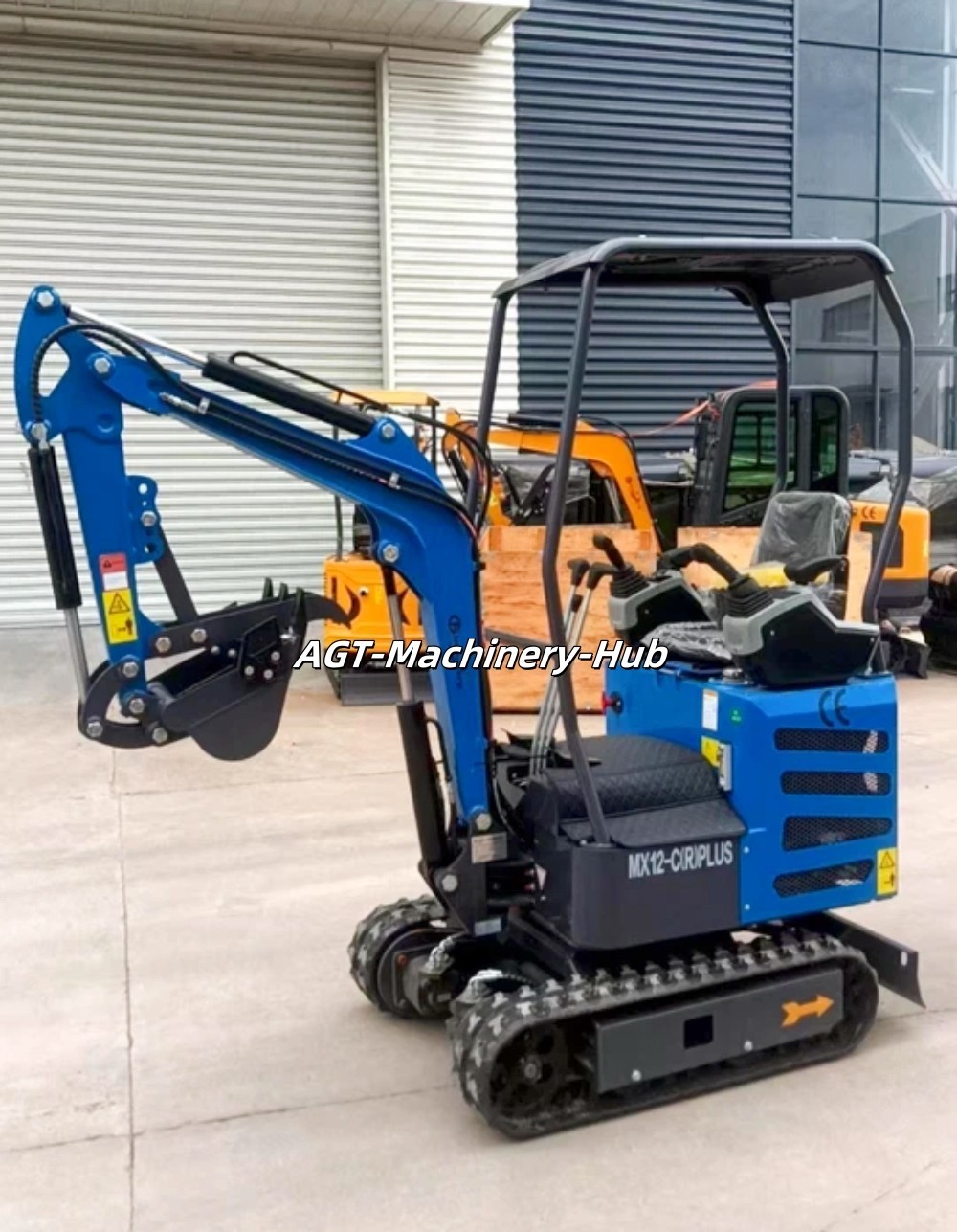 2025 AGT 1 Ton Mini Tracked Excavator Digger 13.5 HP RATO Engine EPA Certified