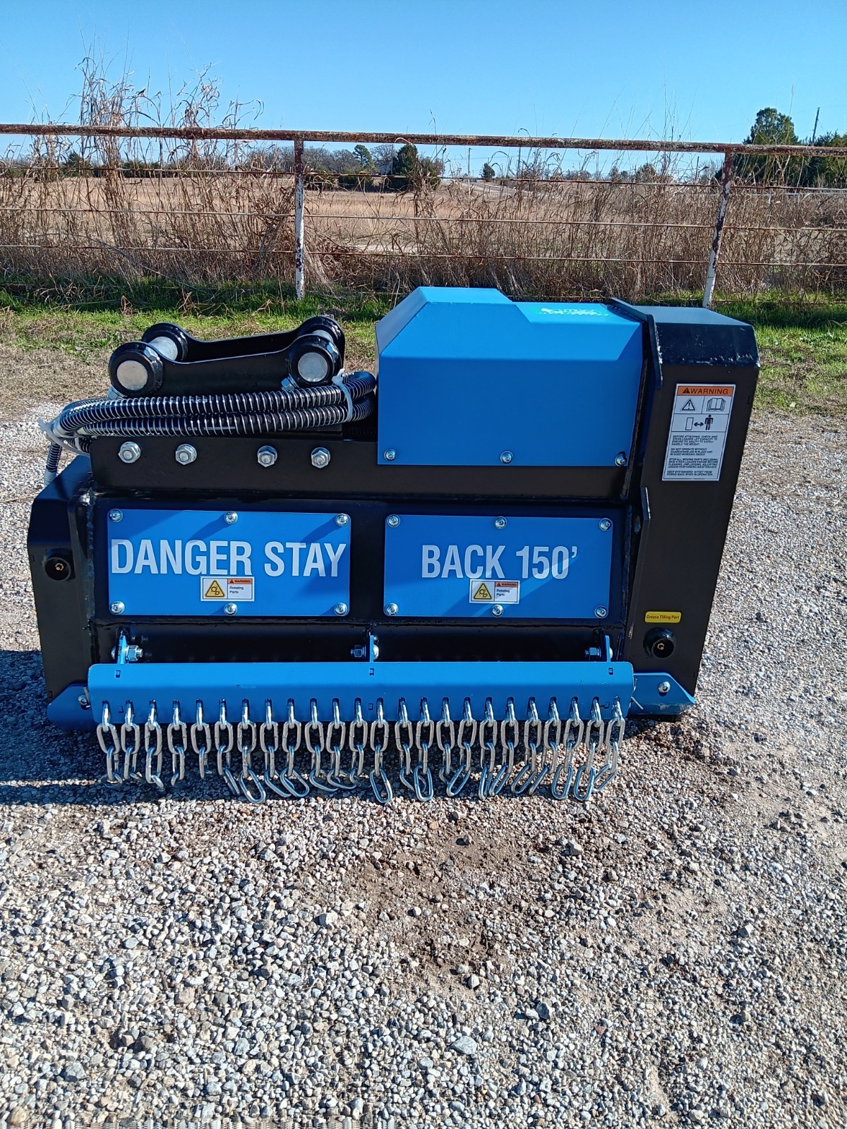 New MINI Excavator  Drum Mulcher 32″  45mm Pins For 35-85 Size Mini Excavators