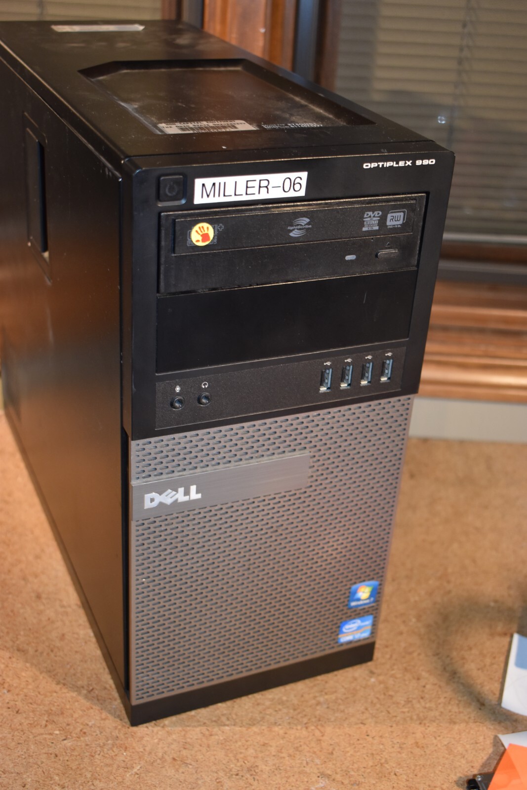 Dell Optiplex Desktop Quad Core i7-2600 3.4GHz 4GB RAM 500GB HDD Windows XP Pro