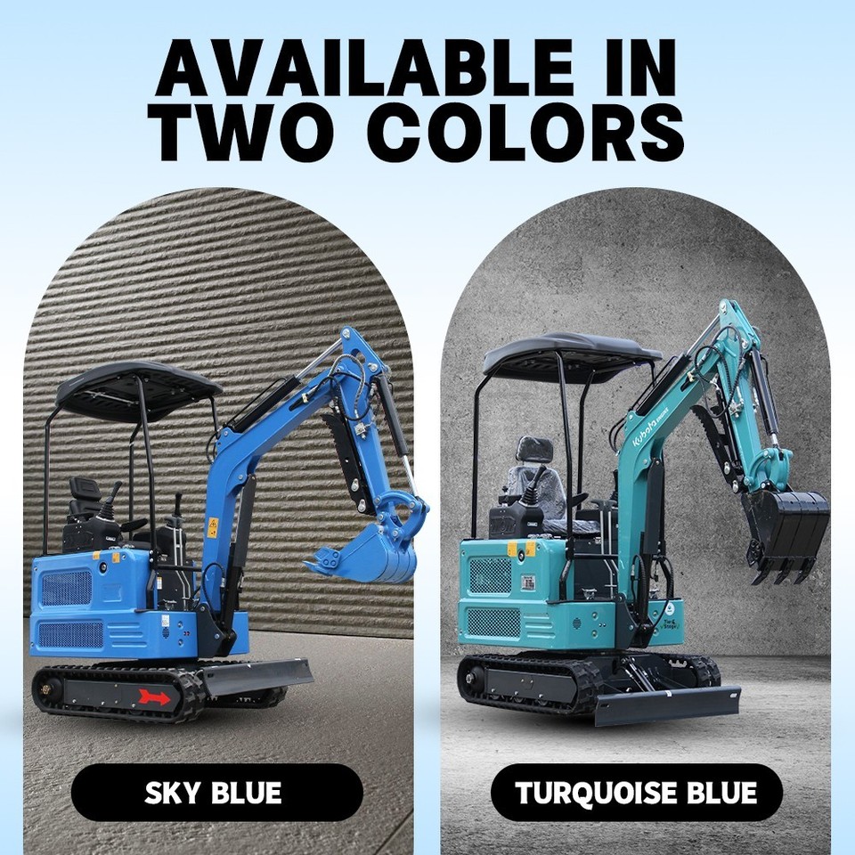 Free Shipping Mini Excavator Hydraulic Thumb KUBOTA Digger USA Inventory 11.5HP