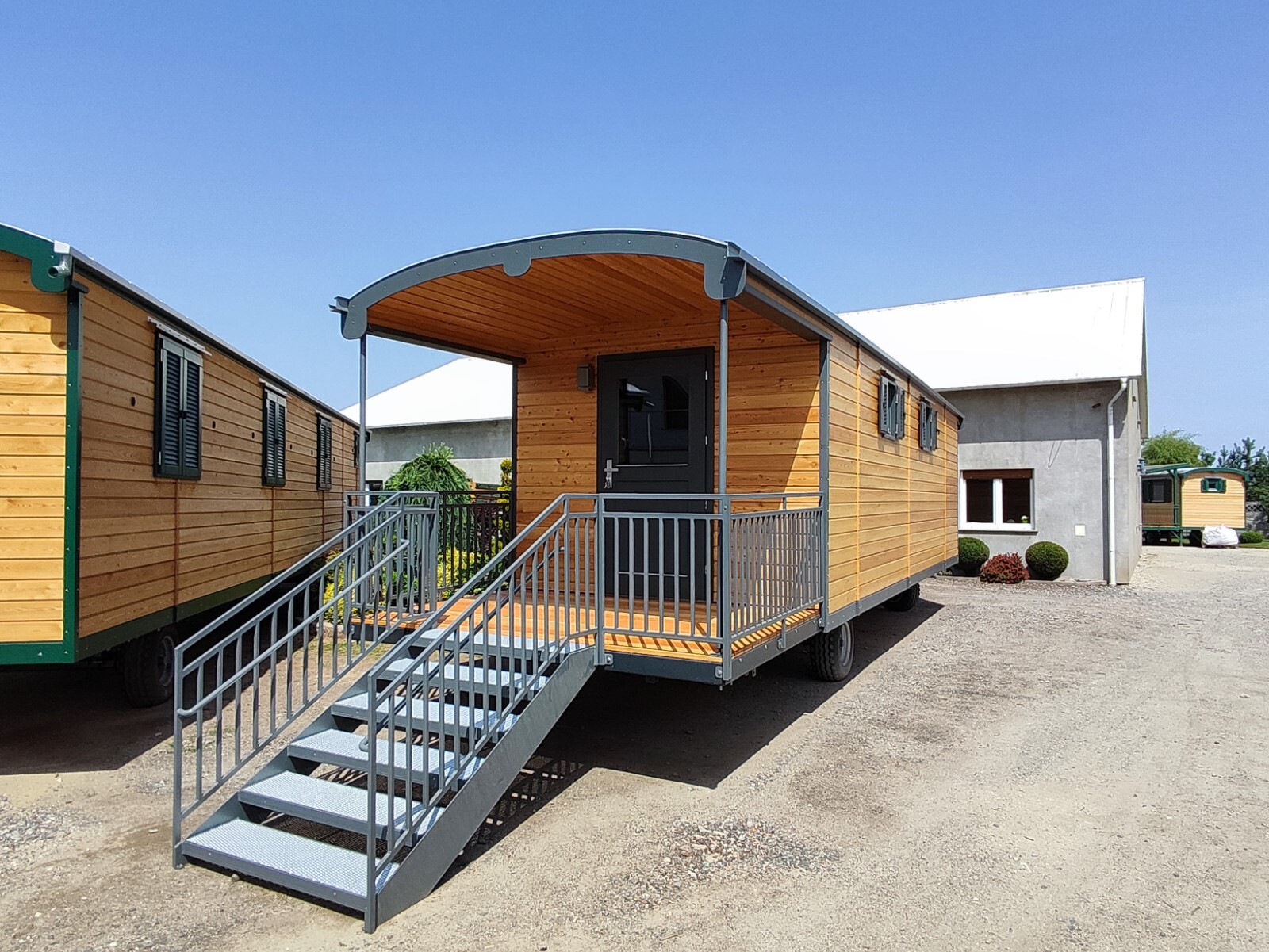 Tiny house on wheels for sale. The caravan (roulotte)