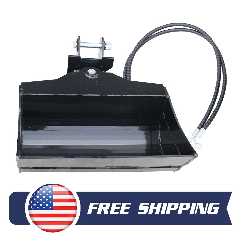 600mm Tilting Bucket for 1 Ton Mini Excavator Digger Attachment FREE SHIPPING