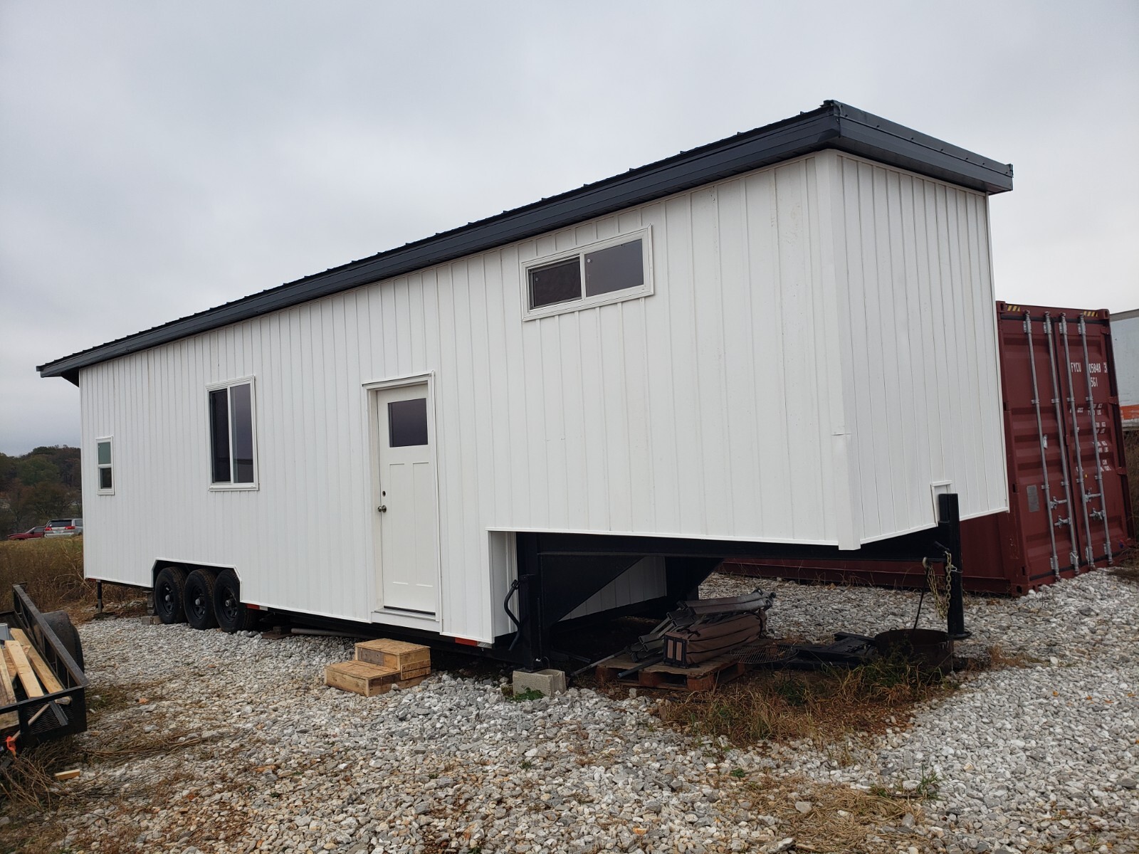 Huge 40ft Gooseneck Tiny House On Wheels Shell