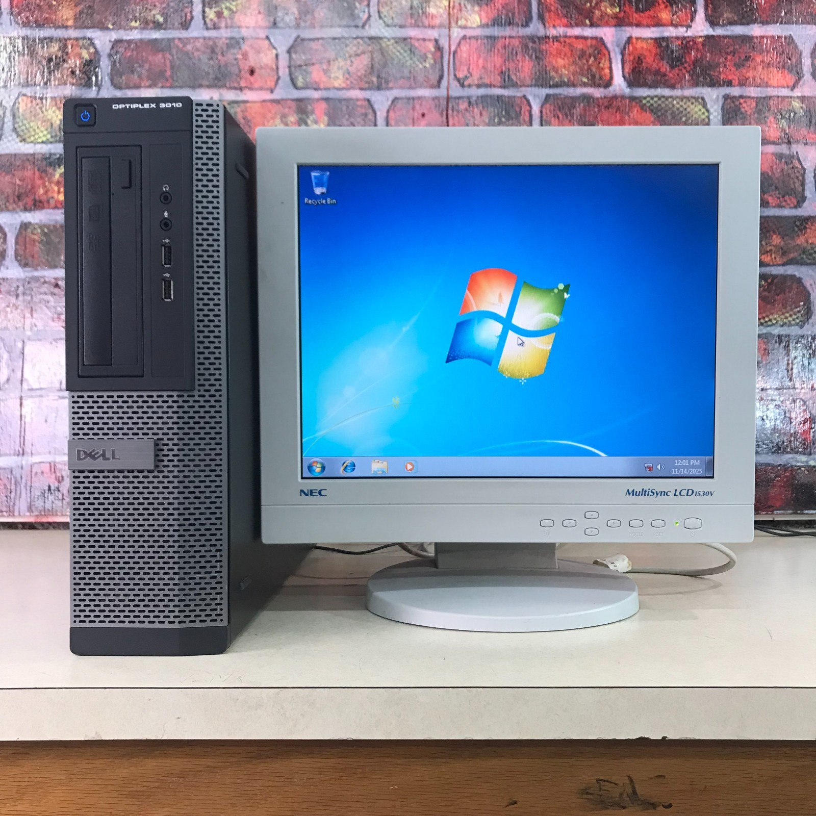 Dell OptiPlex 3010 SFF PC Retro Gaming i5-3470 3.20GHz 4GB RAM (Windows 7 Pro)