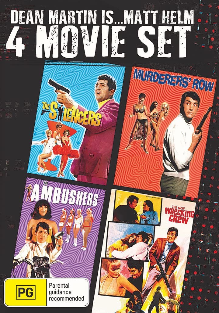 Dean Martin Is…Matt Helm: 4 Movie Set (DVD) Dean Martin Stella Stevens