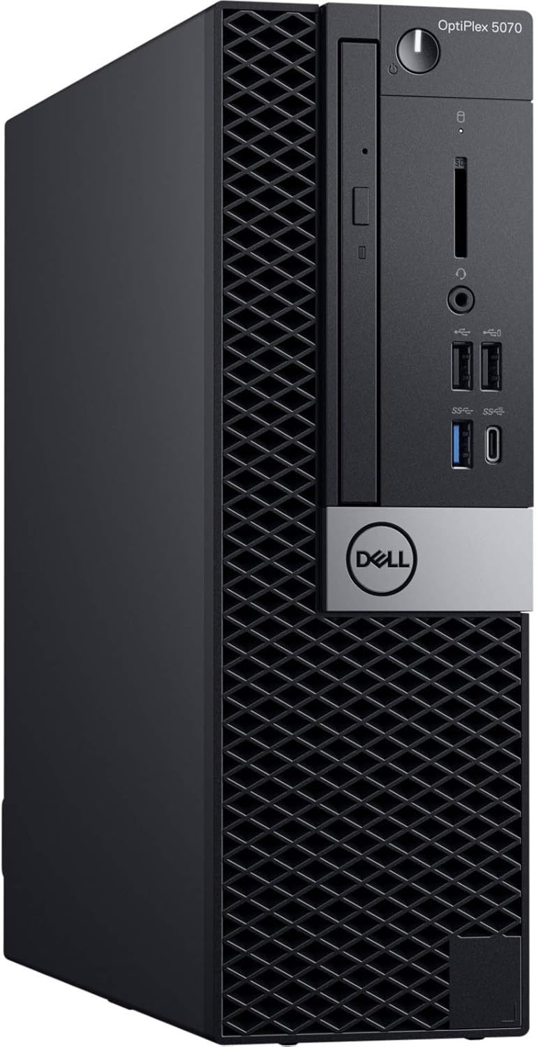 Dell OptiPlex 5070 SFF, Intel 9th Gen CPU, Up To 32GB DDR4, Up To 1TB NVMe
