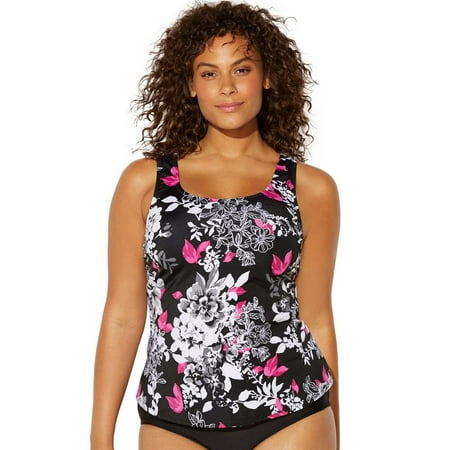 Swimsuits for All Women’s Classic Tankini Top