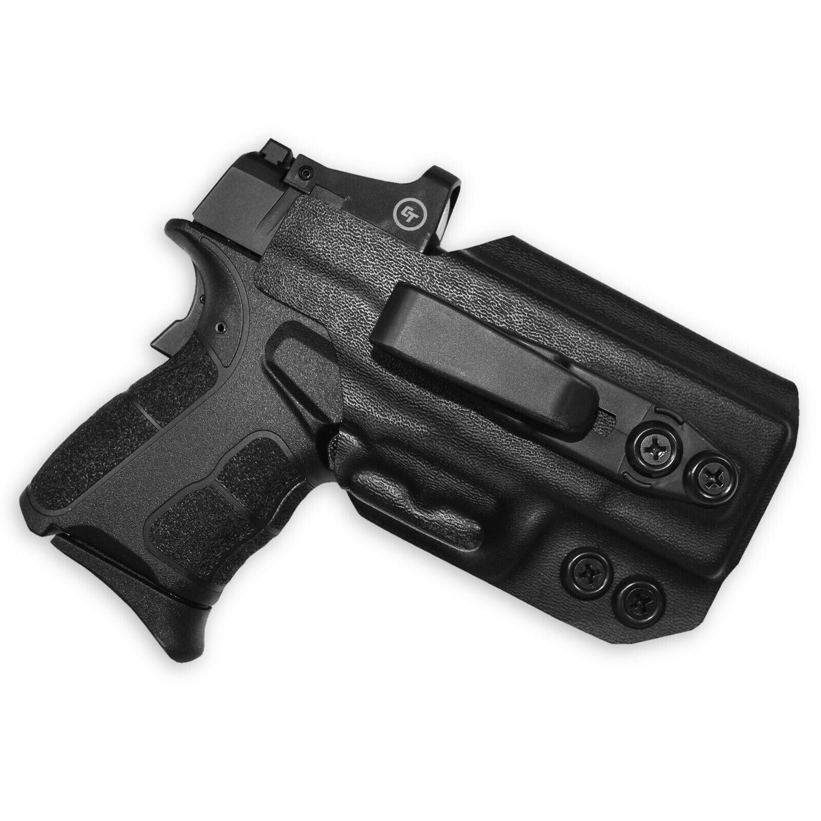 IWB TUCKABLE RED DOT READY + INTEGRATED CLAW Holster Fits Springfield XD-S 3.3”