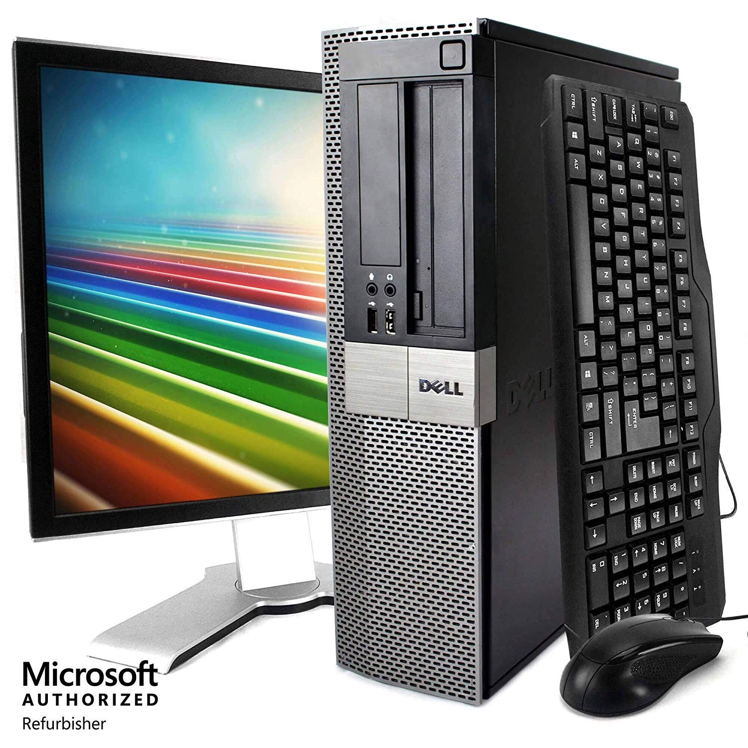 Dell Optiplex 980 with Dell 19″ LCD, Dual-Core CPU, & fully licensed Windows XP