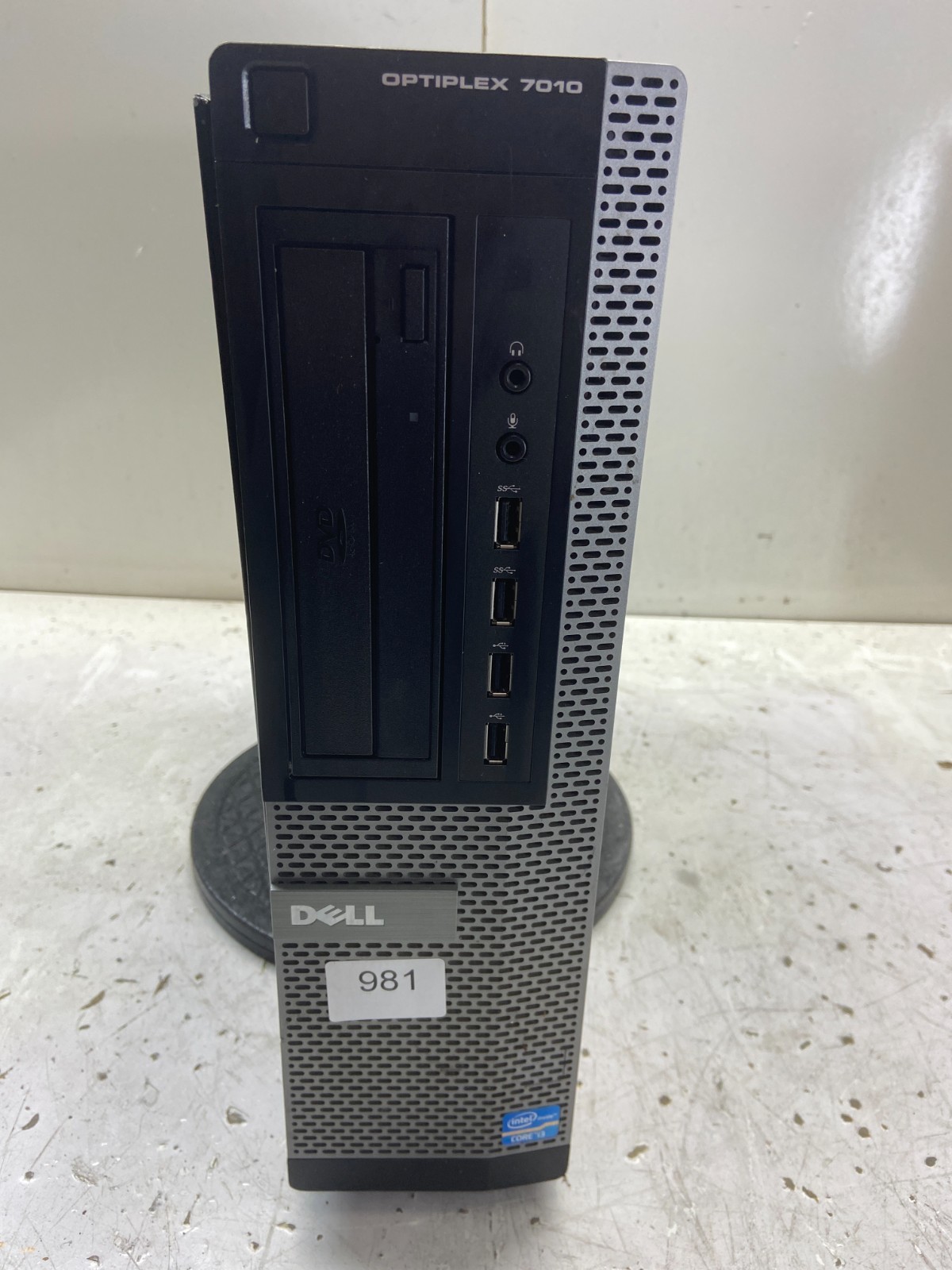 Dell OptiPlex 7010  Intel Core i3-3240 3.40GHz 2GB NO HDD