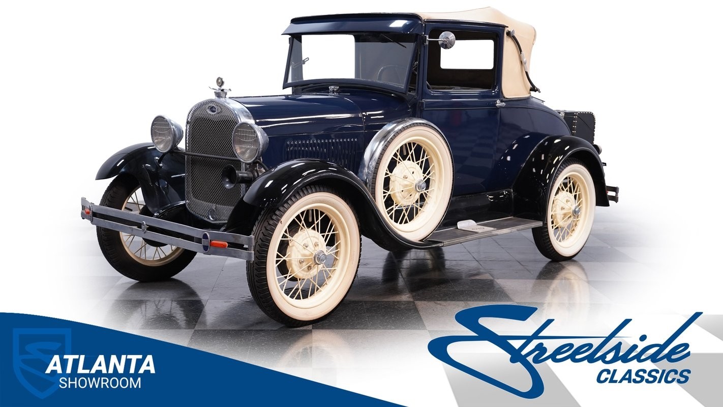 1929 Ford Model A Sport Coupe Rumble Seat