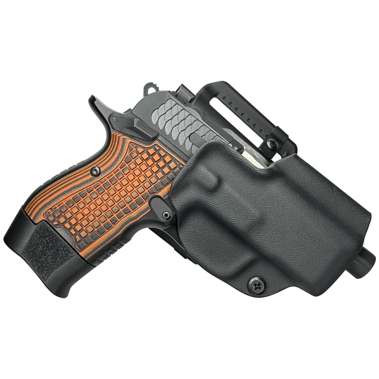 OWB Quick Detach Belt Loop Holster Fits Kimber CDS9 with Rail