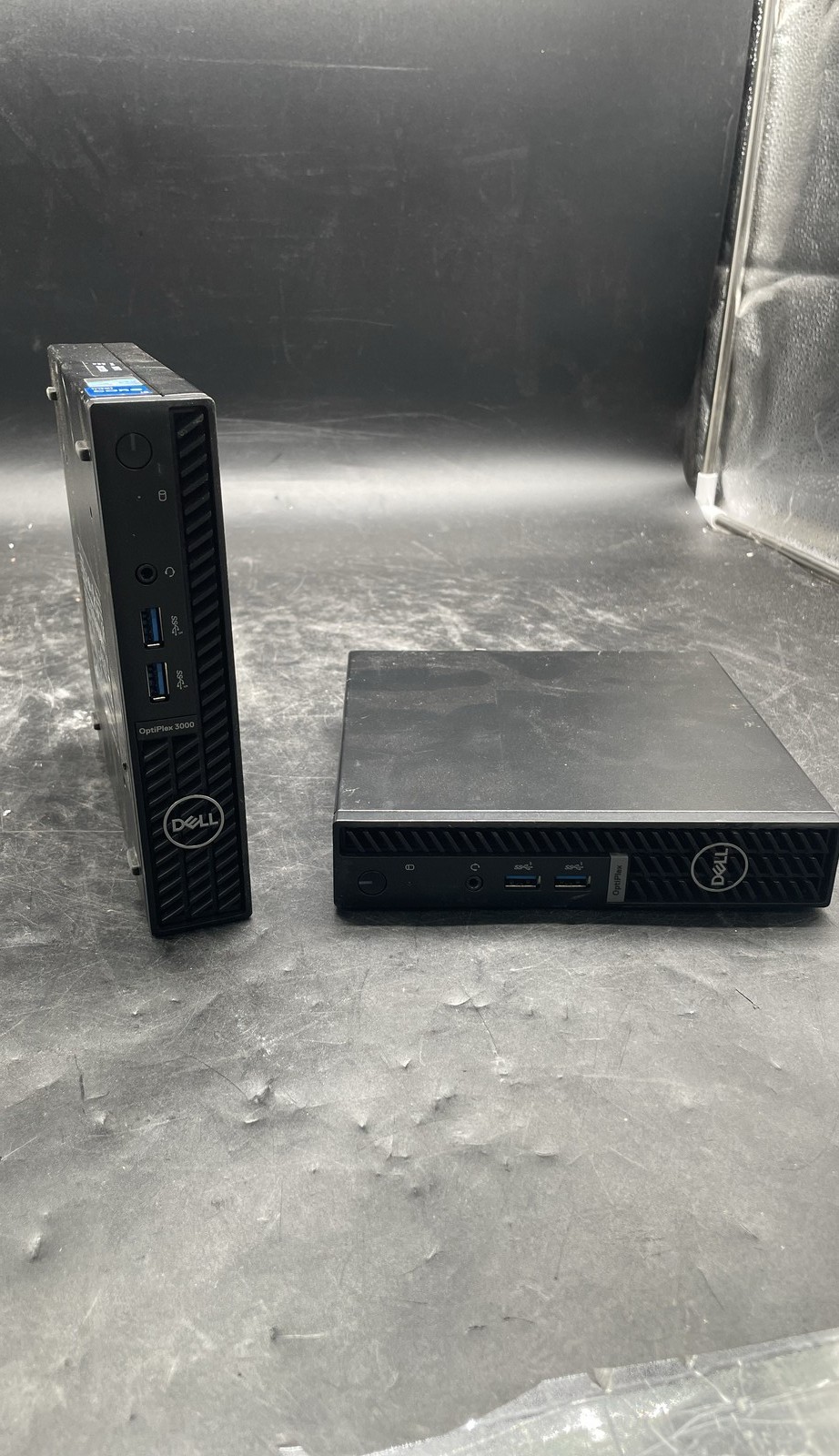 Dell OptiPlex 3000 Micro PC Intel Processor No Hard Drive System Unit Lot of 2