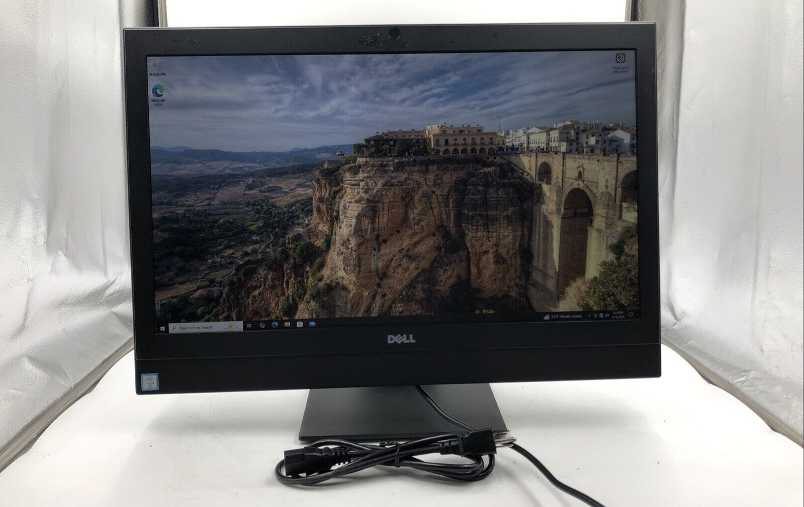 Dell Optiplex 7440 Aio i5-6500 3.2GHZ 16GB 256GB SSD Win10P 23.8″ Bad Display