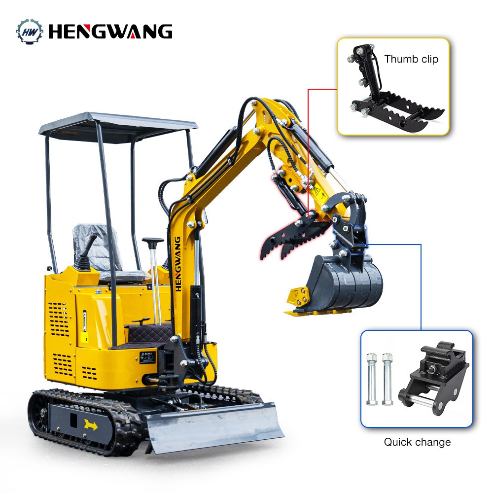 23HP Mini Excavator Sale ！Chassis Extension And Boom Swing Free shipping 3000lbs