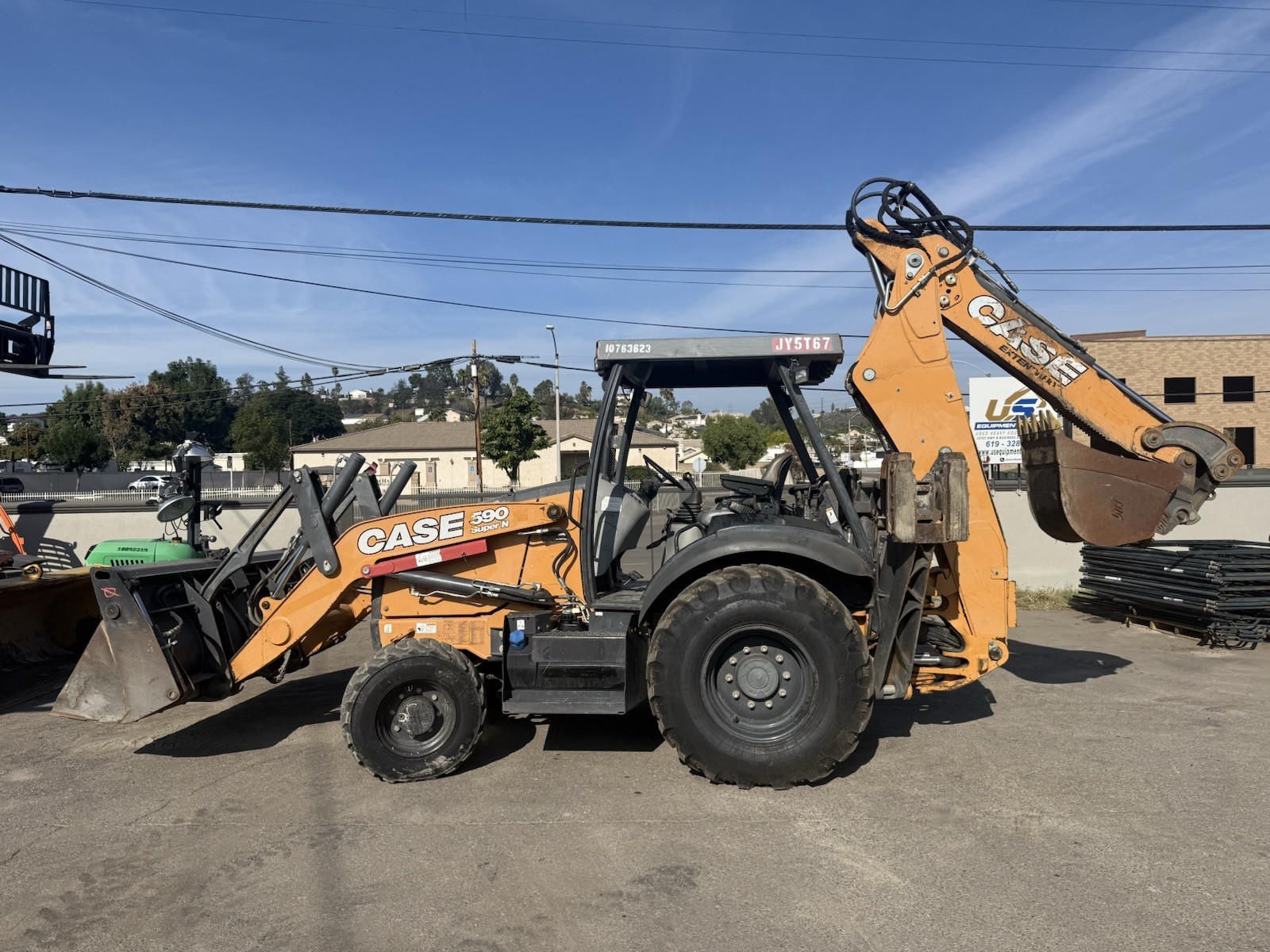 2018 CASE 590sn Backhoe