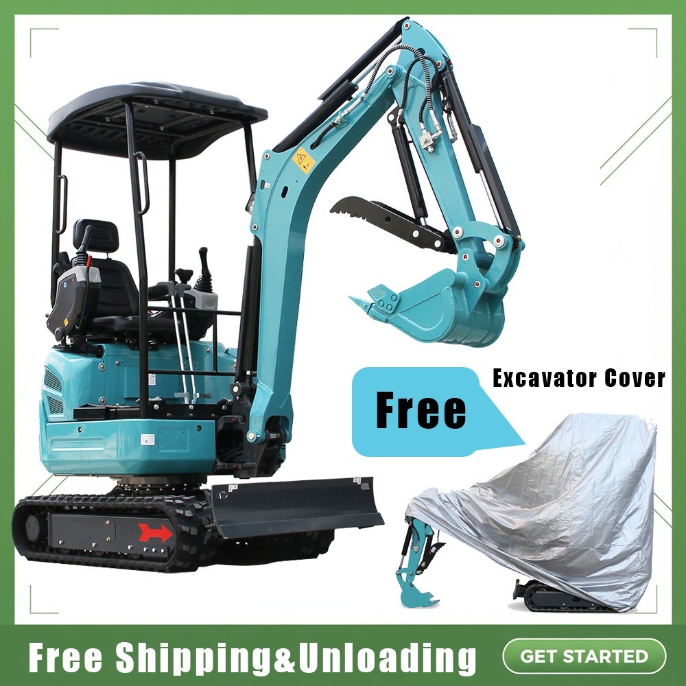 2.5Ton Mini Excavator Side Swing Digger with Kubota D902 Diesel Engine Free Ship