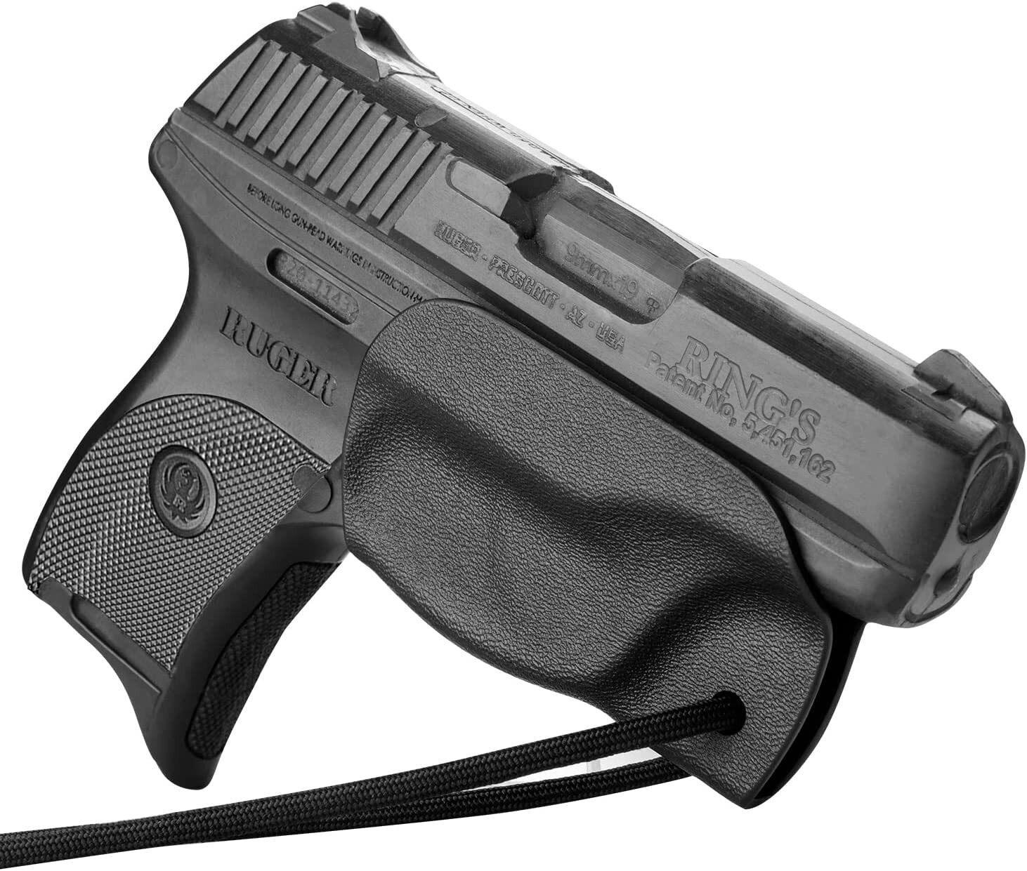 Kydex Trigger Guard Holster with Paracord For Ruger LC9/LC9S/LC380/EC9S