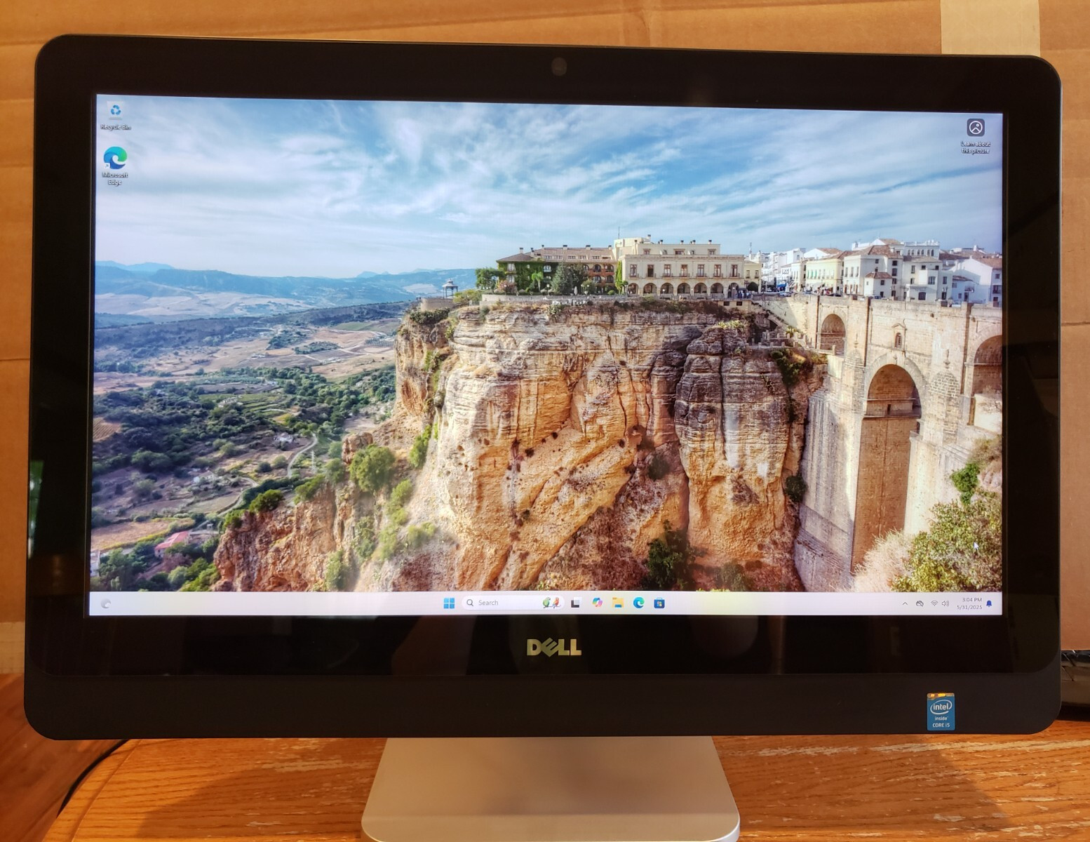 Dell OptiPlex 9020 AIO 23.8″ Touchscreen i5 8GB RAM 400GB SSD Win 11 Pro Webcam