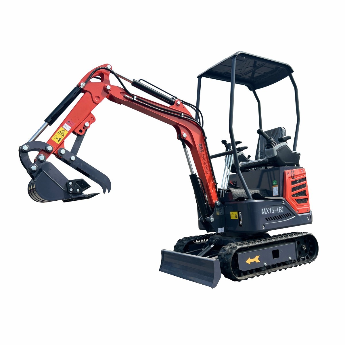Agrotk 900KG Mini Excavator Digger Tracked Crawler B&S Gasoline Engine MX15-(B)