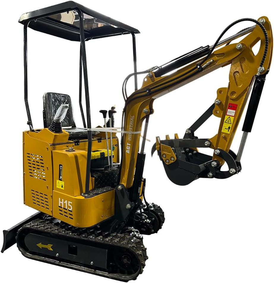 AGT 1Ton 13.5HP RATO Mini Excavator &Hydraulic Thumb &15.7” Bucket With Teeth
