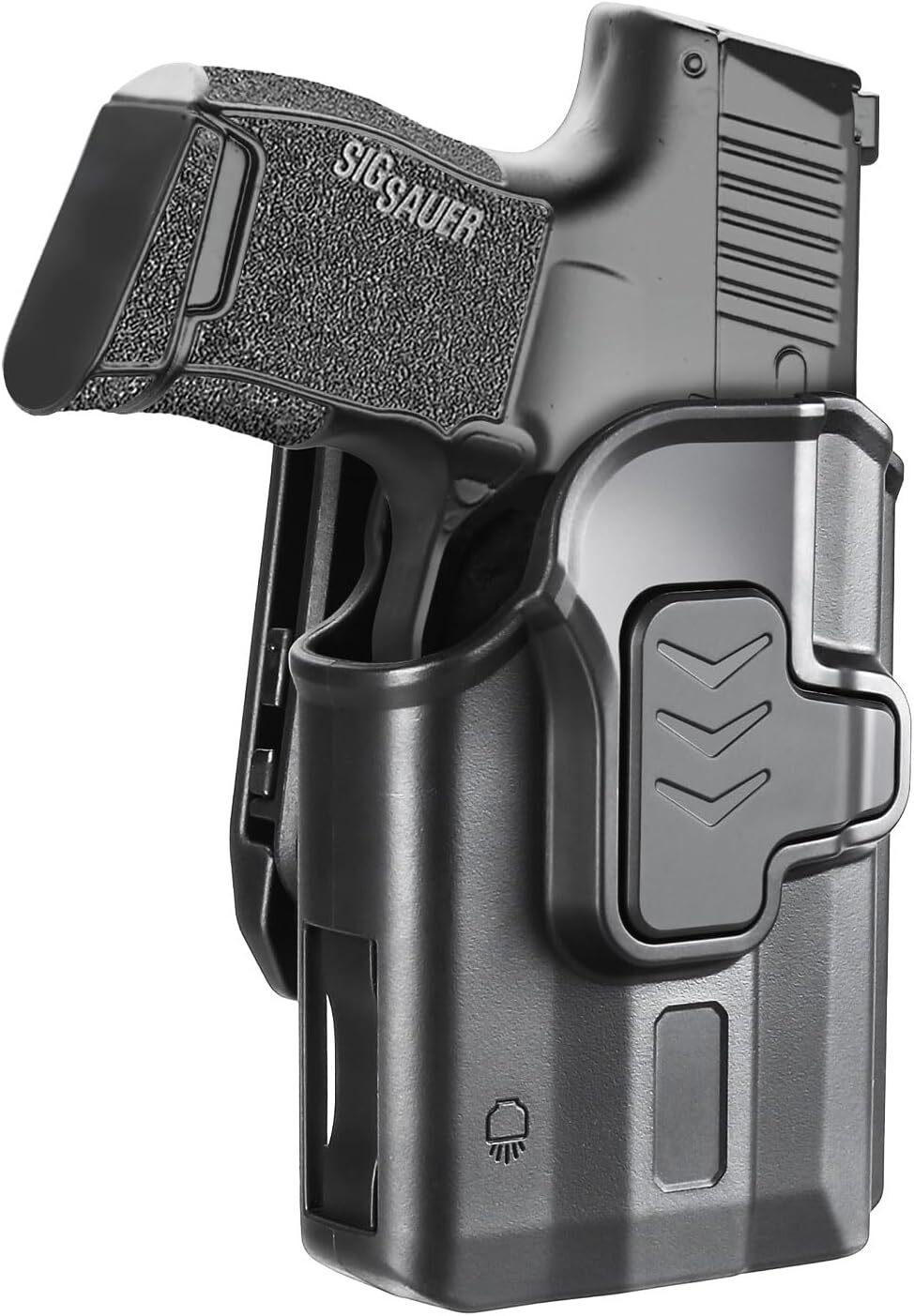 WARRIORLAND OWB Holster Index Finger Release Fit P365/P365X with TLR6 Right Hand