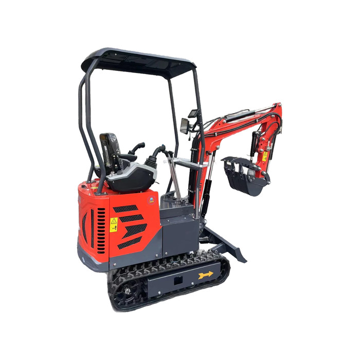 AGT 1 Ton Upgraded Mini Excavator w/ Pilot Control & Swing Boom&Hydraulic Thumb