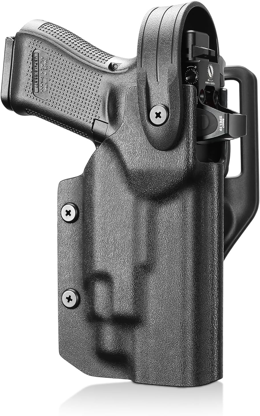 Holster for Glock 17/19/34 Gen3-5/19X/44/45–Fits wi/TLR-7 X/HL-X, TLR-8A/TLR-8 X