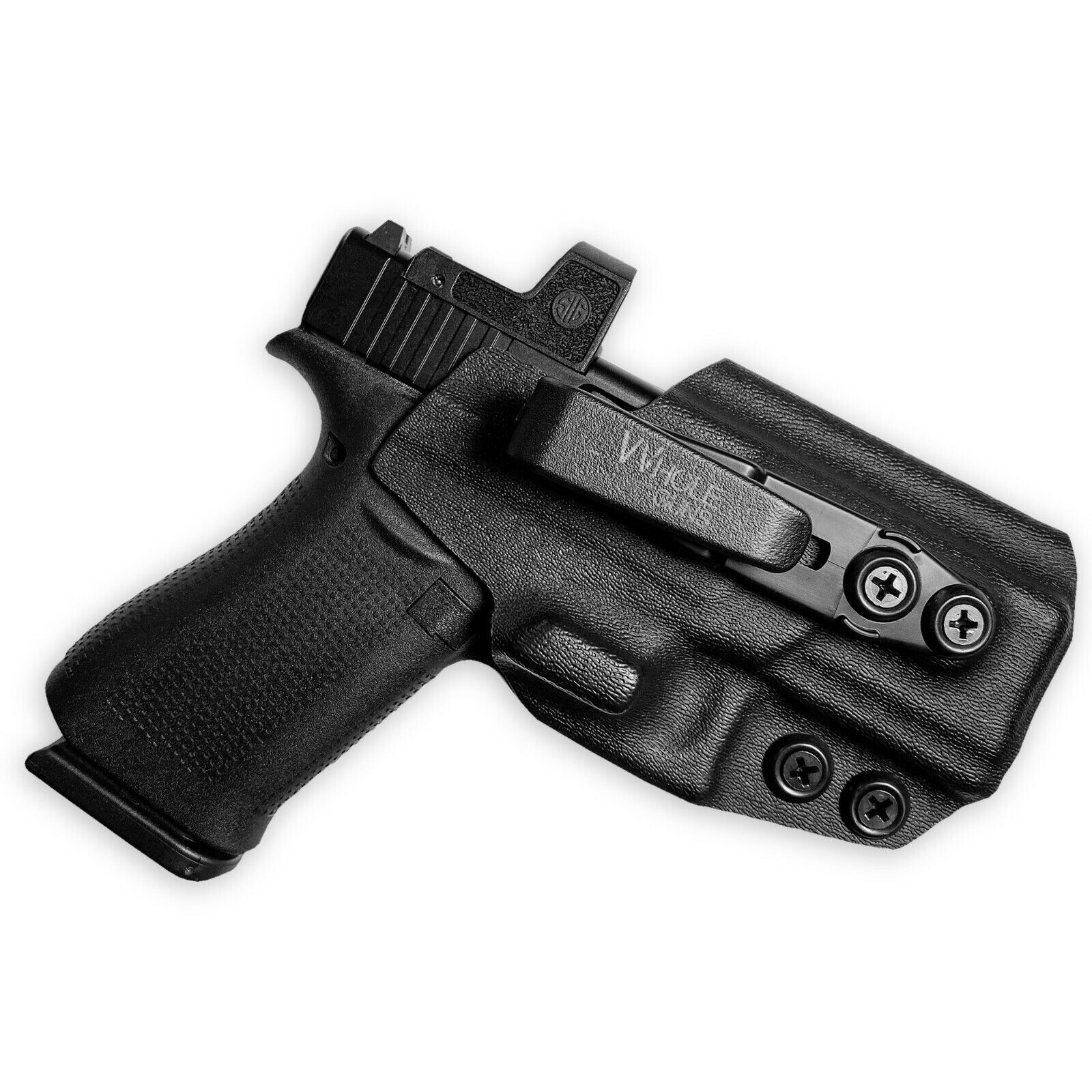 IWB TUCKABLE RED DOT READY + CLAW Holster Fits Glock 43X MOS