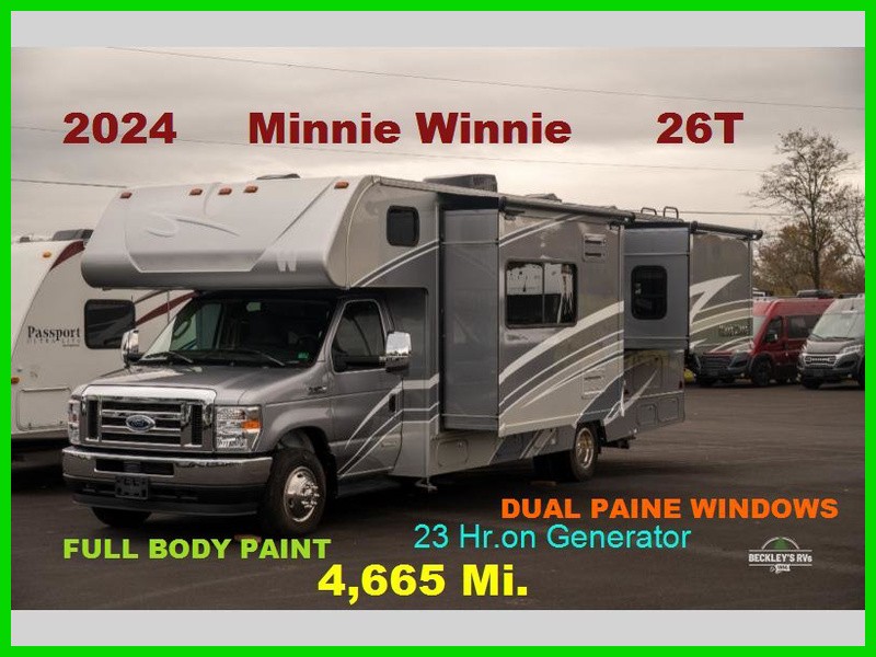 2024 Winnebago Minnie Winnie 26T Used
