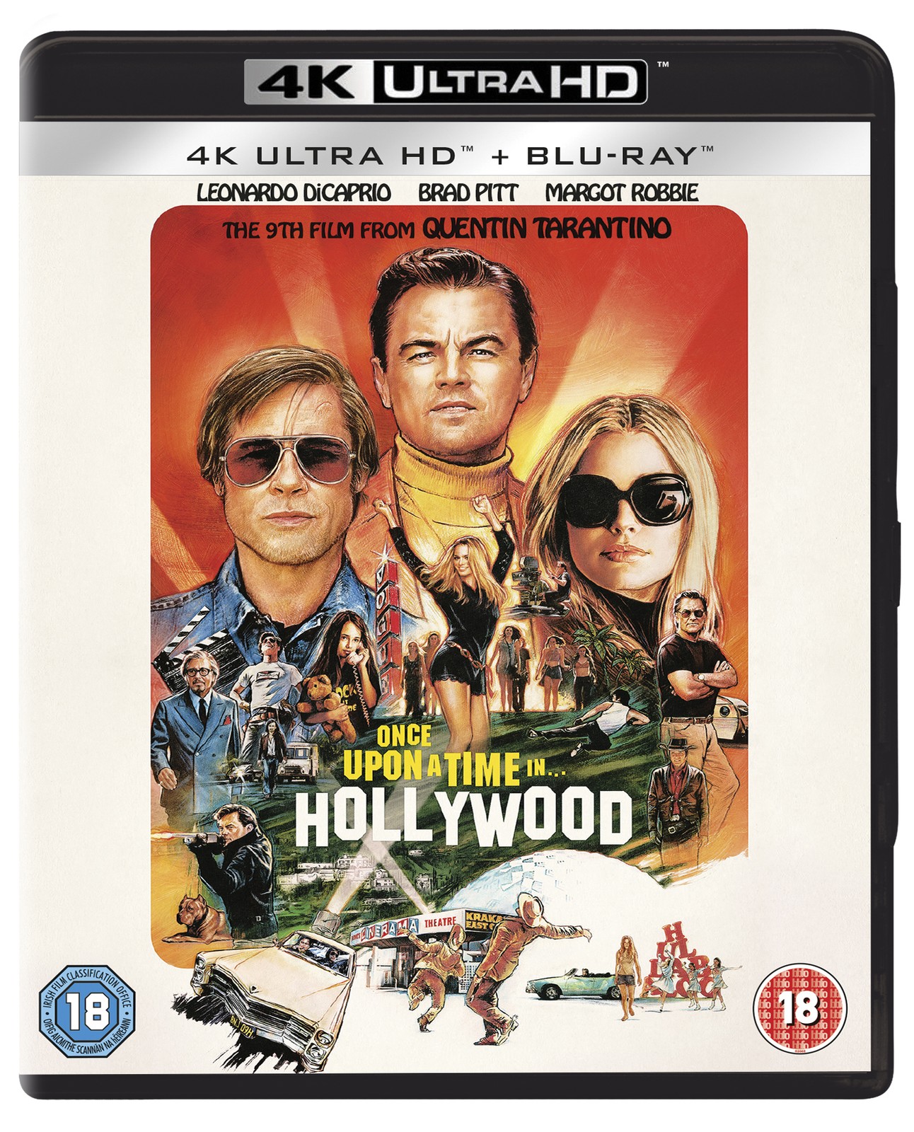 Once Upon a Time In… Hollywood (4K UHD Blu-ray) Damian Lewis (UK IMPORT)