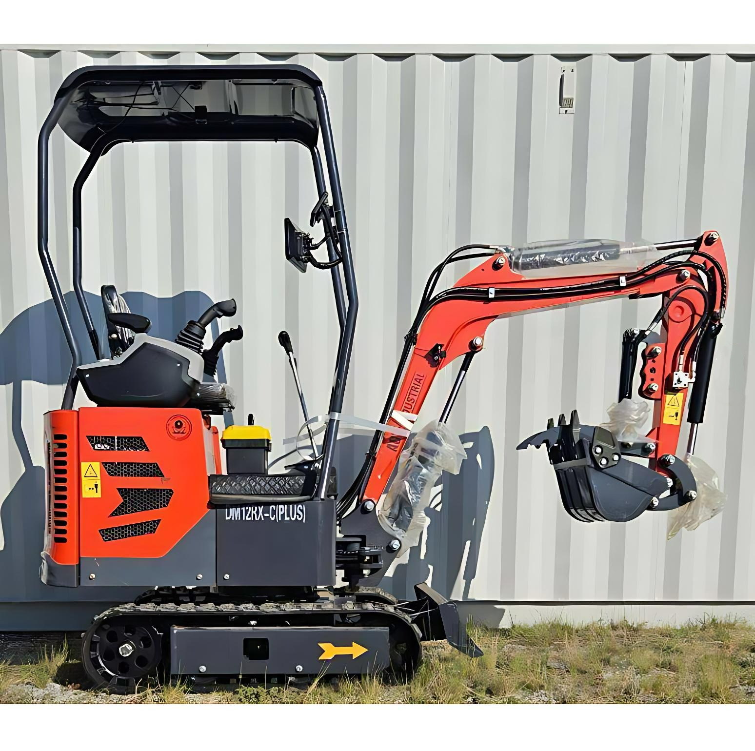 AGT Mini Excavator Digger w/Pilot Control System 15HP Gas RATO Engine DM12X-PLUS