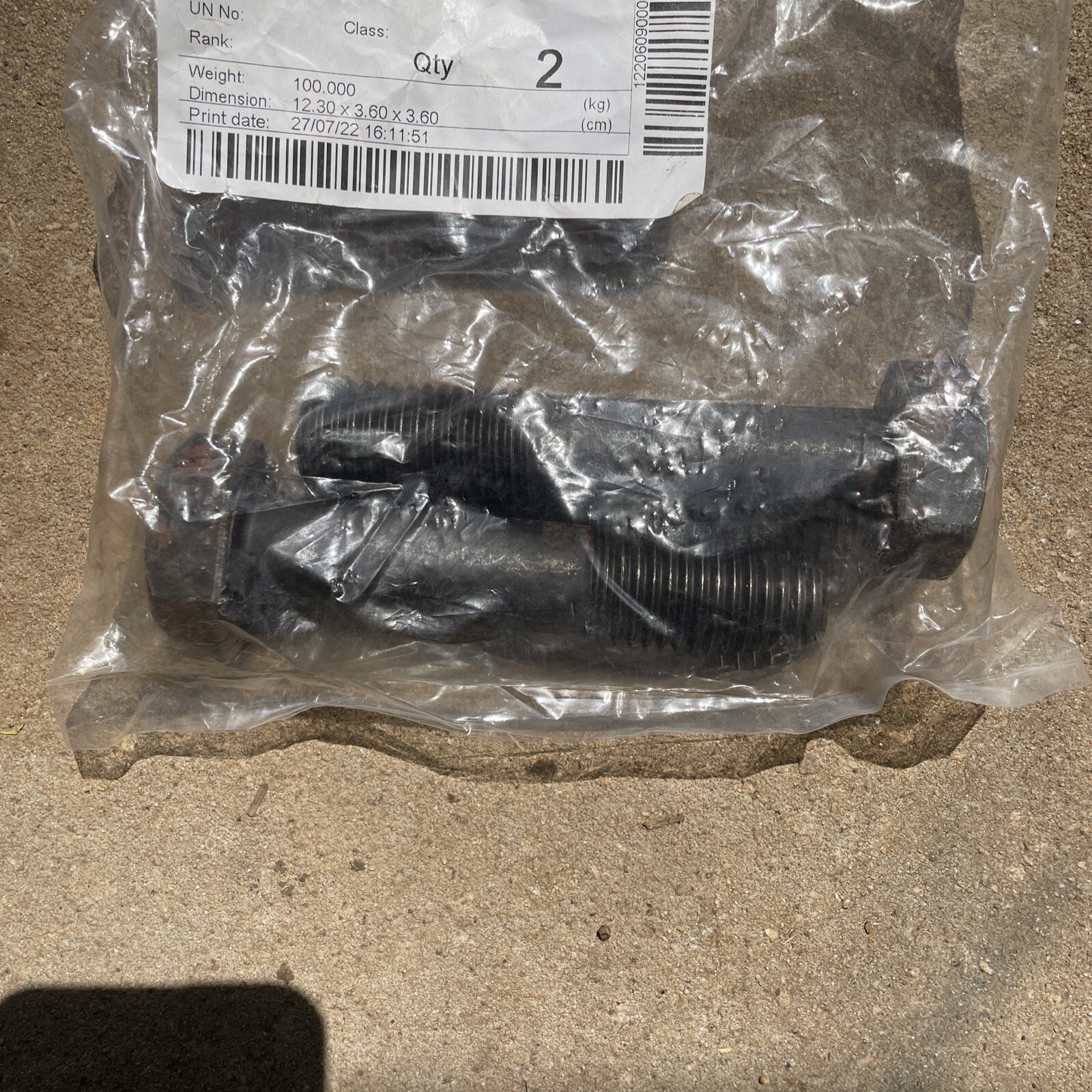 Komatsu 01011-62410 Bolt (2 Pack)