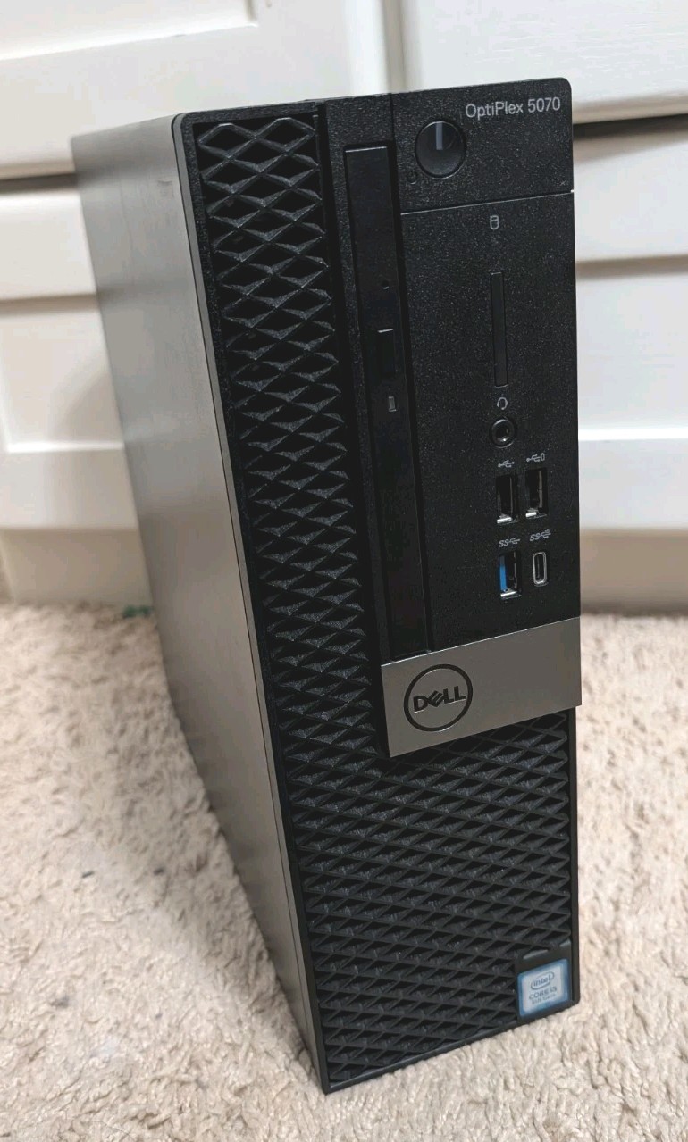DELL Desktop Computer i5 CPU, 8GB RAM, 500GB HDD, Windows 11, WiFi adapter