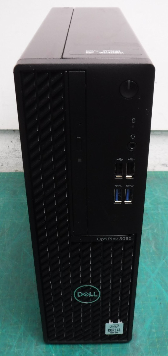 Dell OptiPlex 3080 SFF Desktop – i3‑10100, 8GB RAM, No Storage